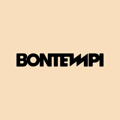 Brand logo with bold black wordmark reading 'BONTEПИ' on a pale peach background.