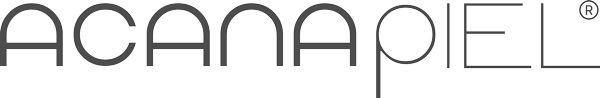 ACANA PIEL wordmark logo with a vertical divider line.